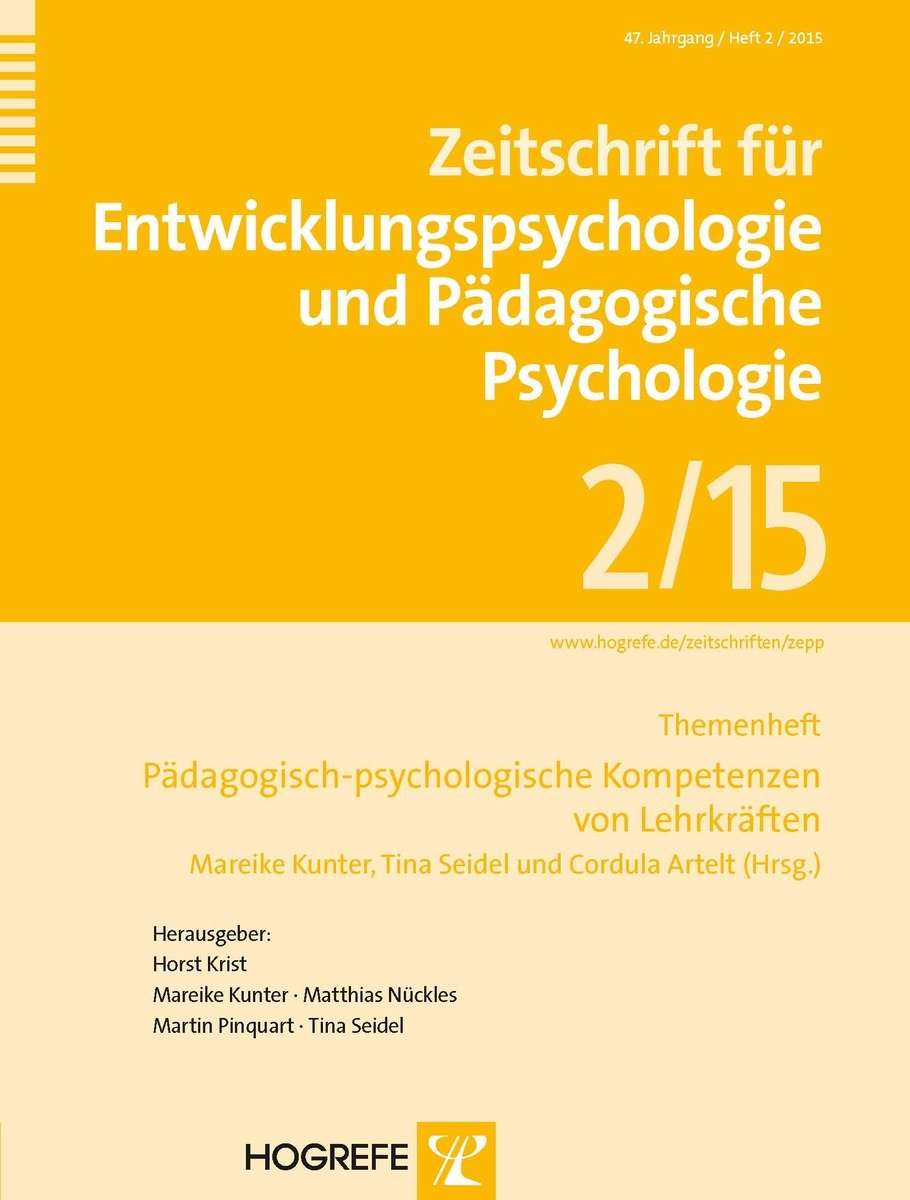 Pädagogisch-psychologische Kompetenzen von Lehrkräften