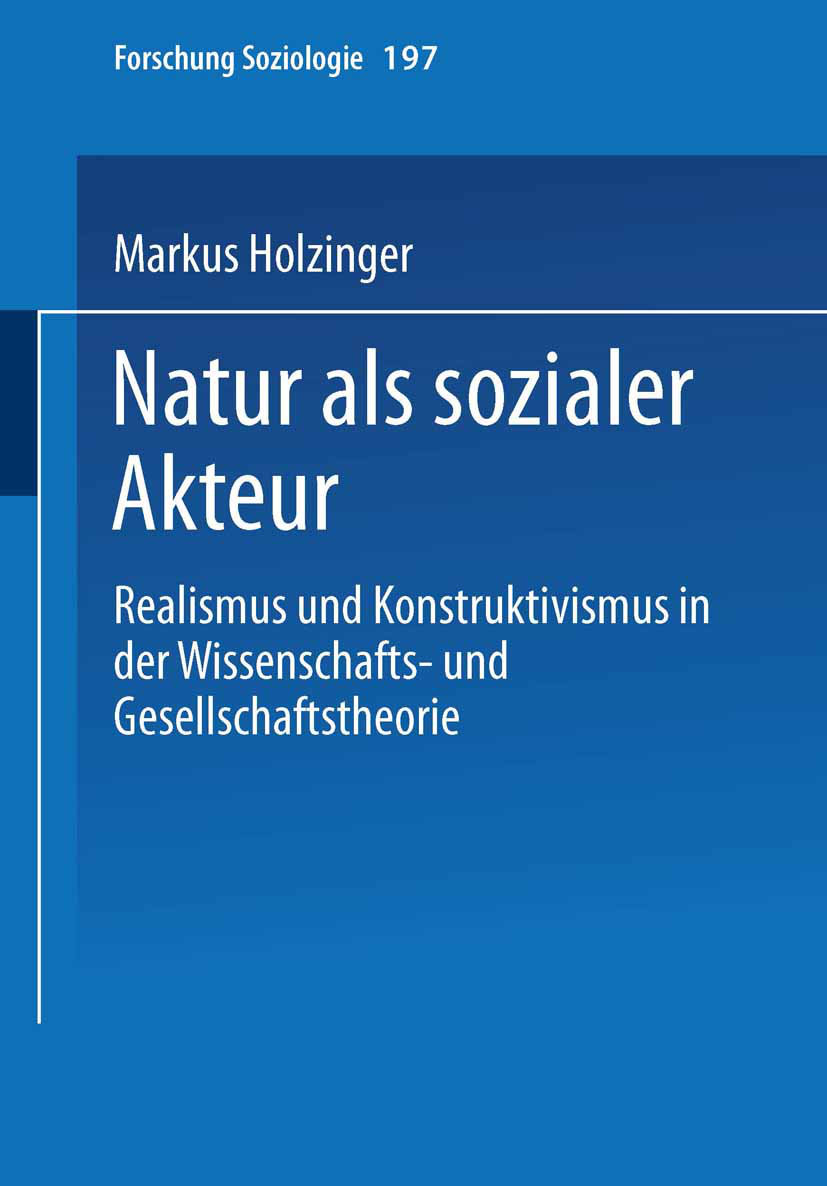 Natur als sozialer Akteur