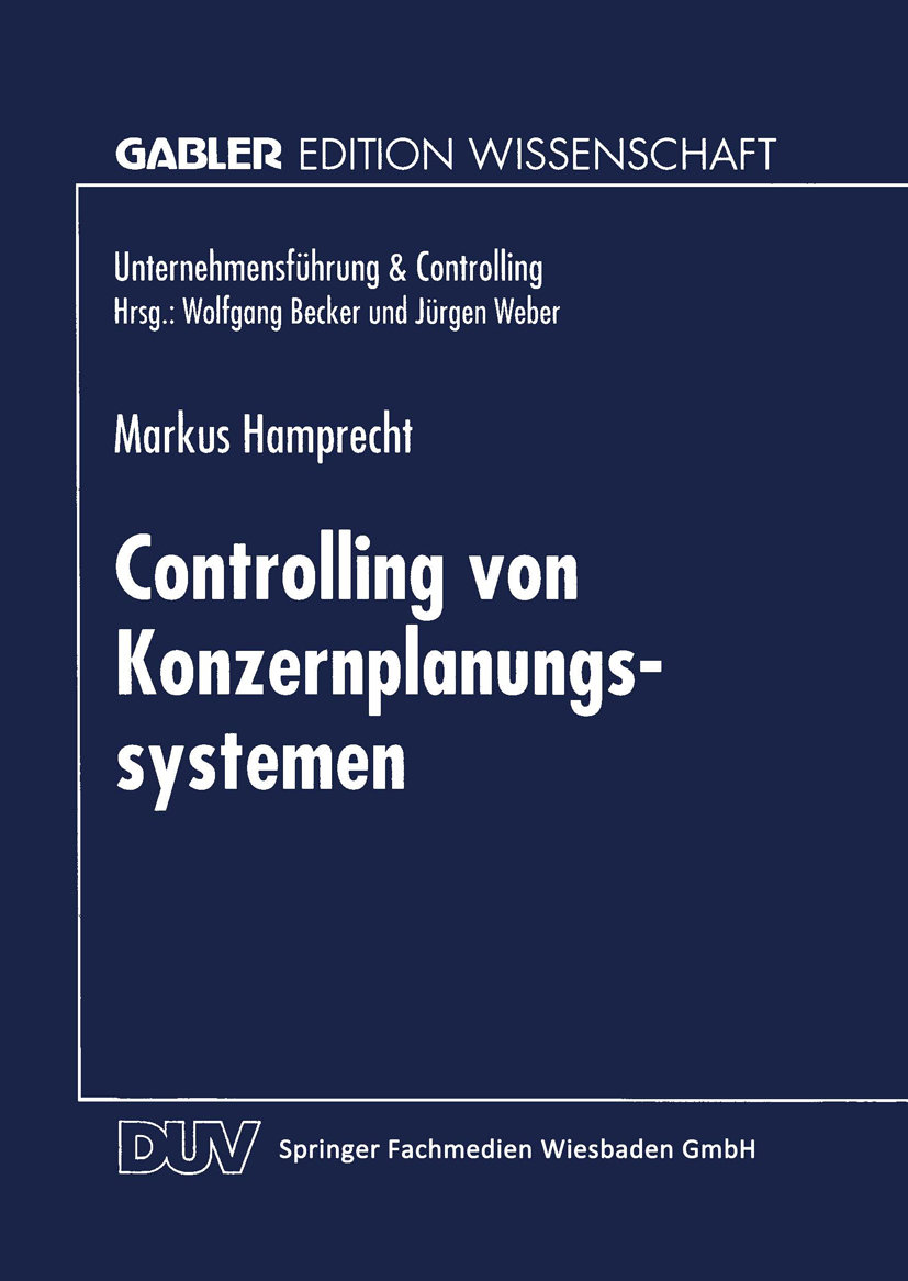 Controlling von Konzernplanungssytemen