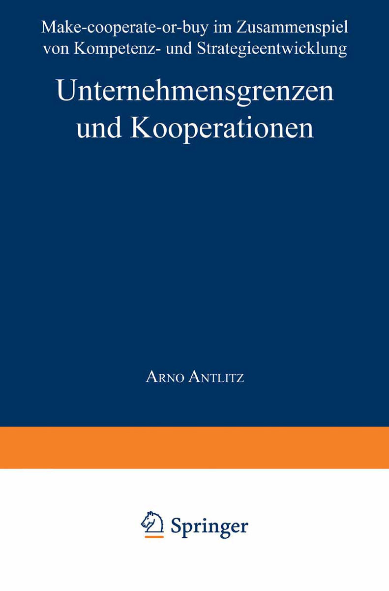 Unternehmensgrenzen und Kooperationen