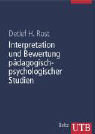 Interpretation und Bewertung pädagogisch-psychologischer Studien