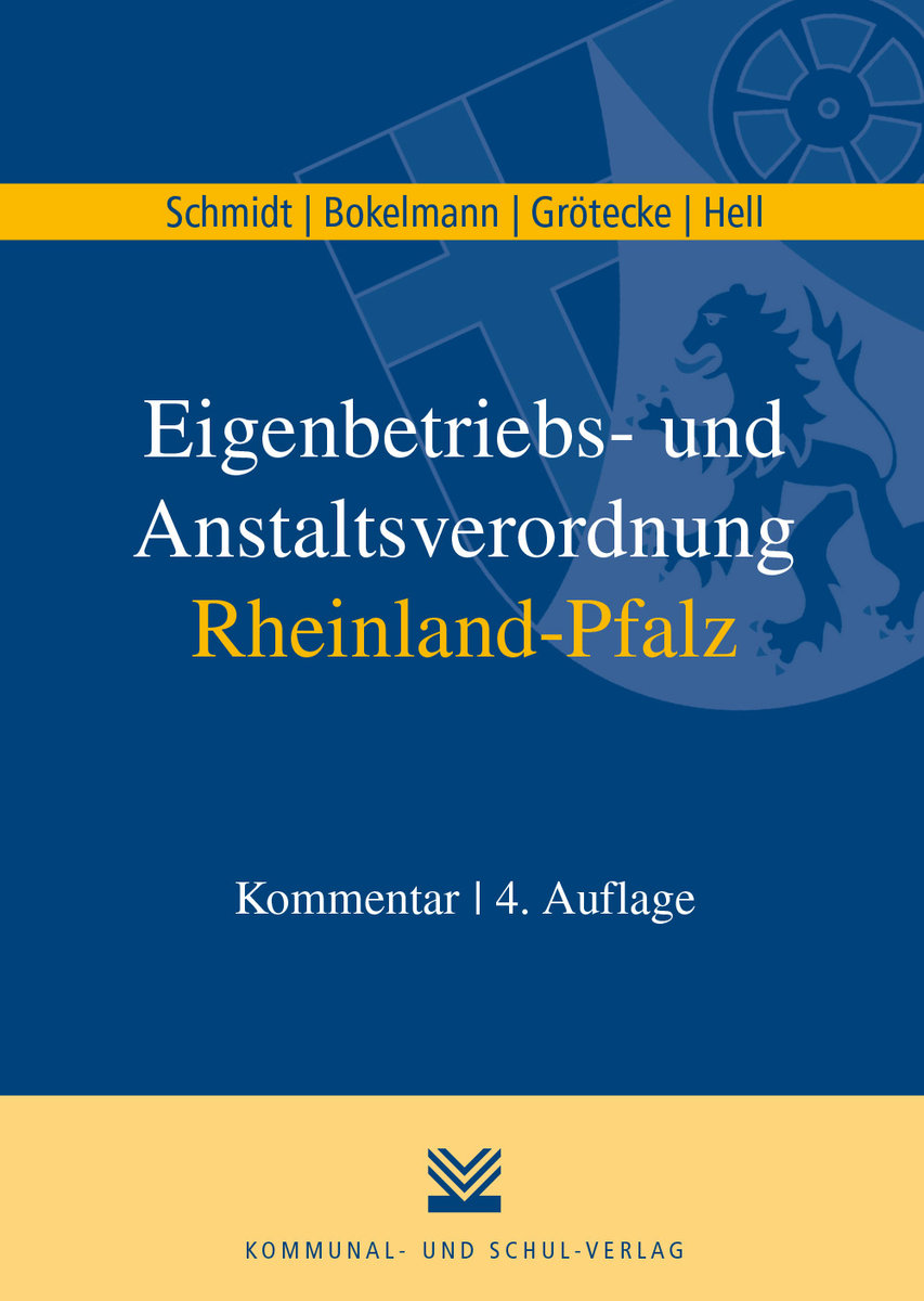 Eigenbetriebs- und Anstaltsverordnung Rheinland-Pfalz