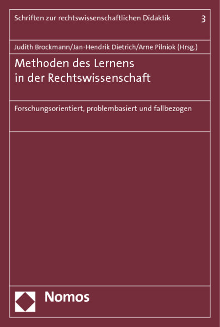 Methoden des Lernens in der Rechtswissenschaft