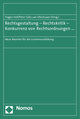 Rechtsgestaltung, Rechtskritik, Konkurrenz von Rechtsordnungen...