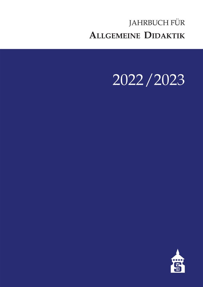 Jahrbuch für Allgemeine Didaktik 2022/2023