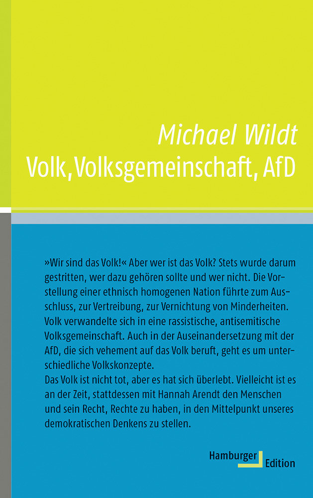 Volk, Volksgemeinschaft, AfD