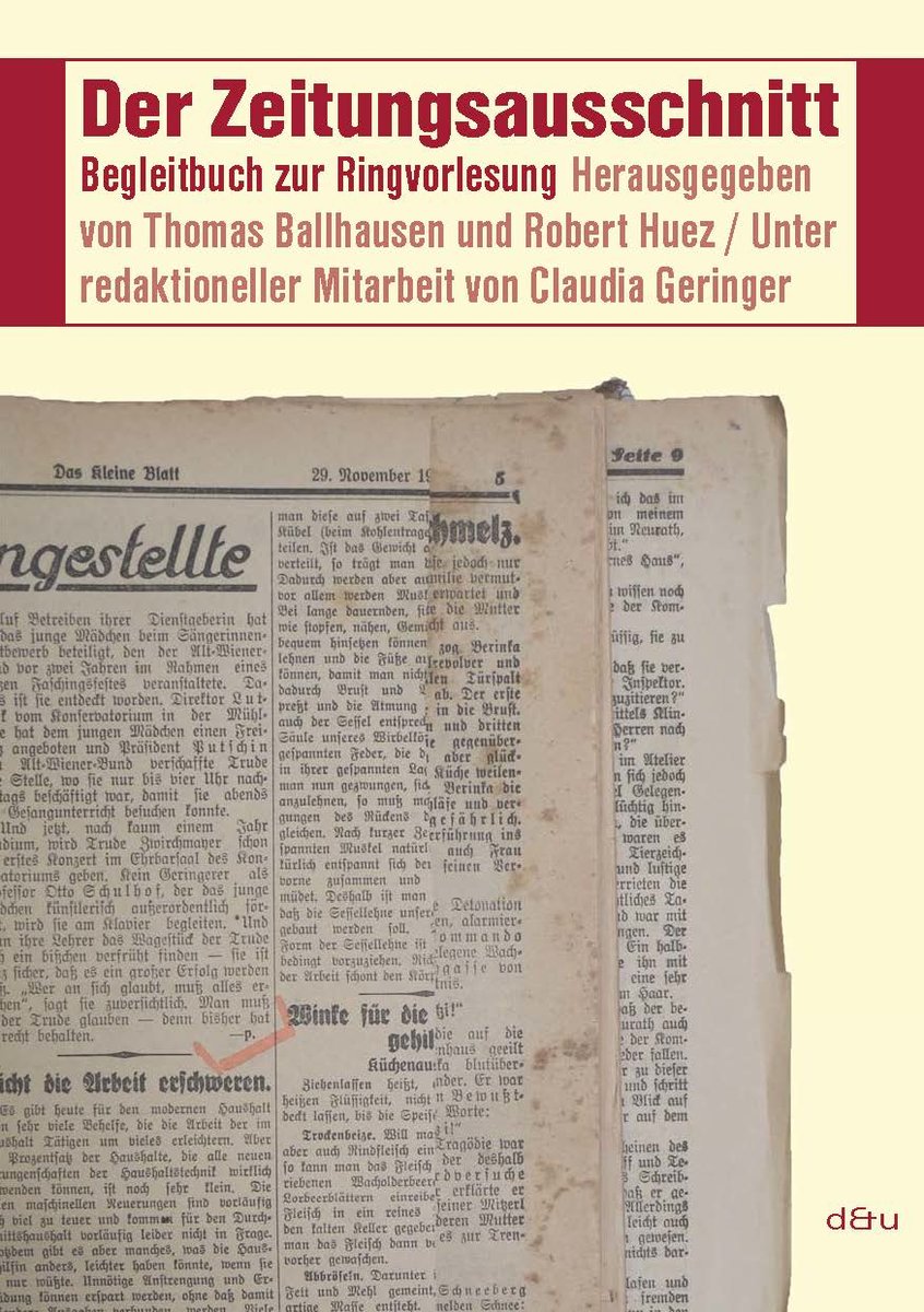 Der Zeitungsausschnitt