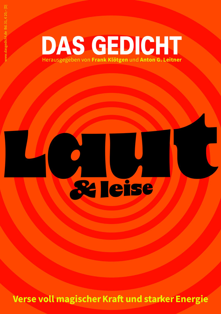 Das Gedicht. Zeitschrift /Jahrbuch für Lyrik, Essay und Kritik / DAS GEDICHT Bd. 31