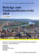 Beiträge zum Mathematikunterricht 2015