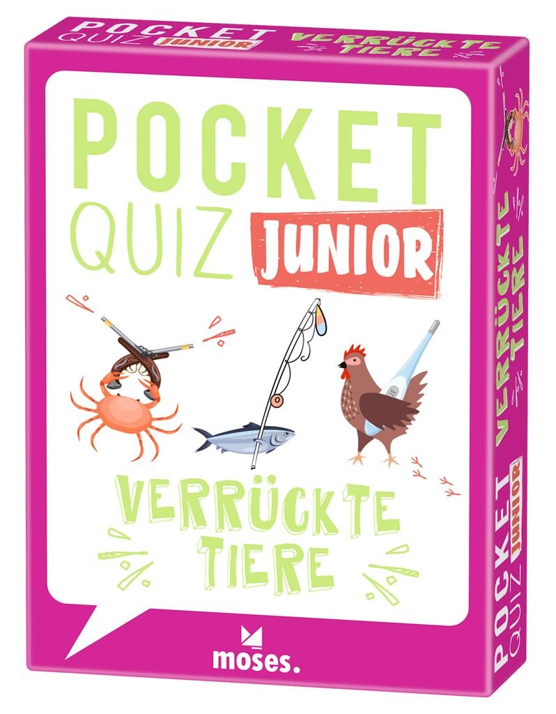 Pocket Quiz junior Verrückte Tiere