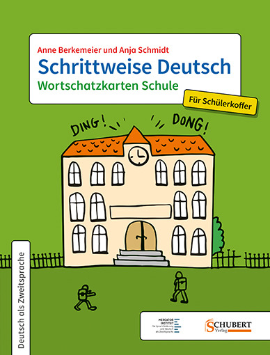 Schrittweise Deutsch - Wortschatzkarten Schule für Schülerkoffer