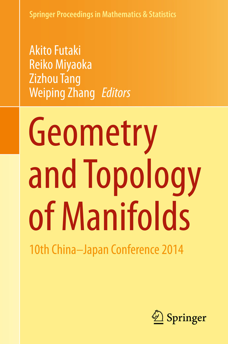 Geometry and Topology of Manifolds