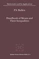 Handbook of Means and Their Inequalities