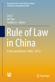 Rule of Law in China