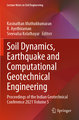 Soil Dynamics, Earthquake and Computational Geotechnical Engineering